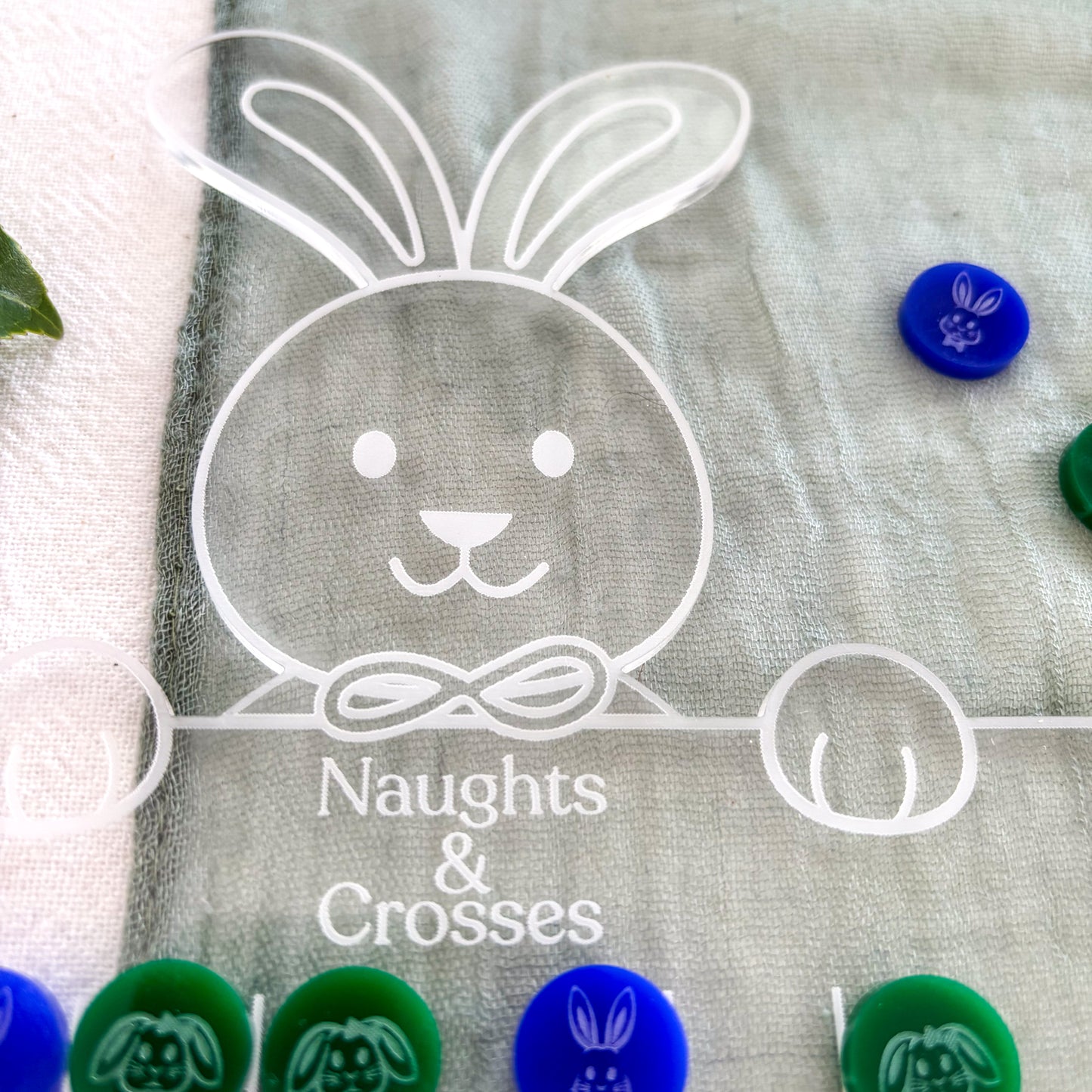 Easter Naughts and Crosses – Reusable Acrylic Tic Tac Toe Game