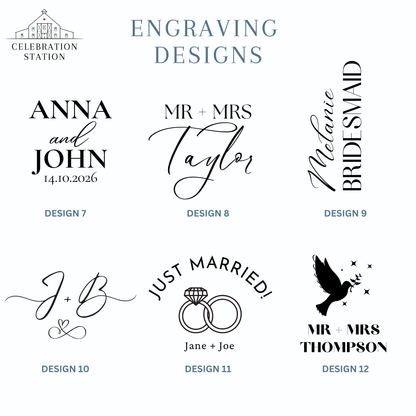 Mandala Wooden Guest Book – Personalised Wedding & Engagement Keepsake