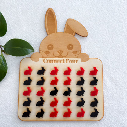 Wooden Connect 4 Game – Easter Gift