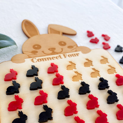 Wooden Connect 4 Game – Easter Gift