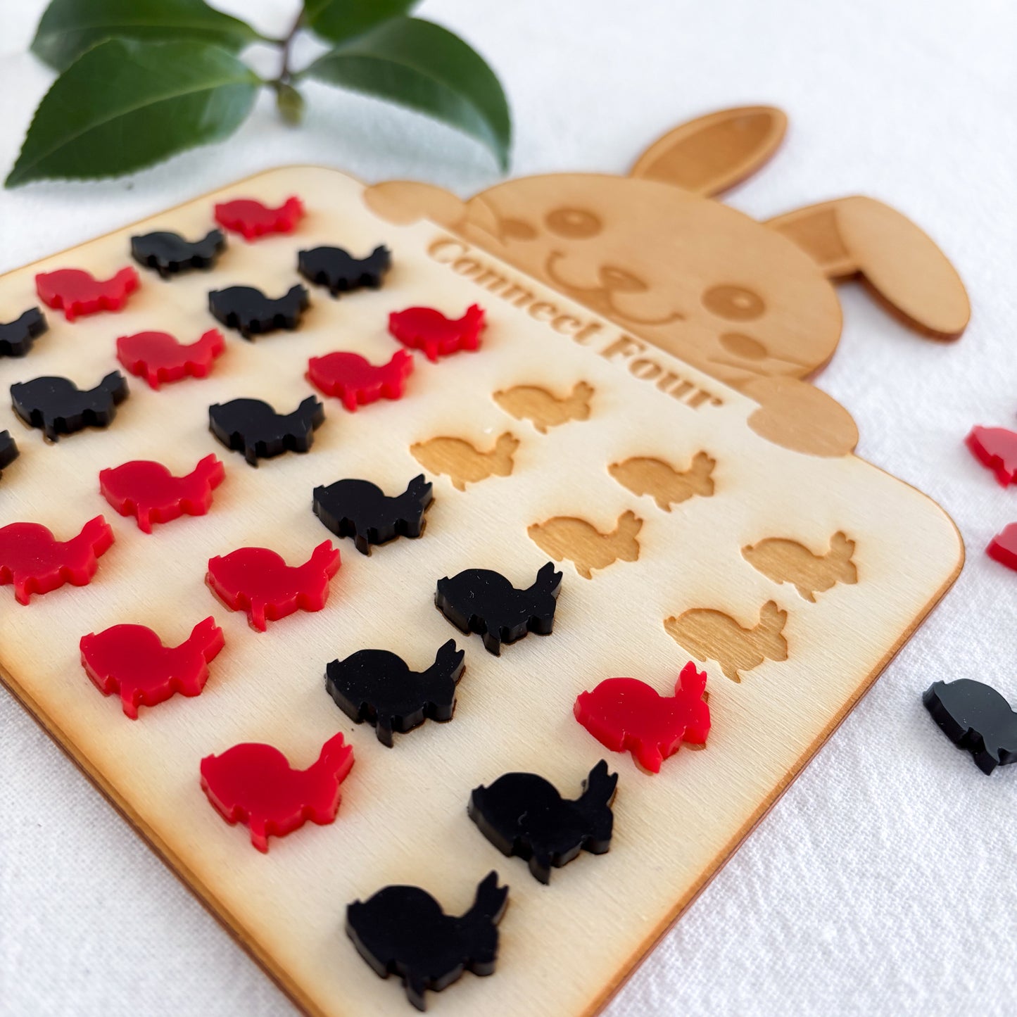 Wooden Connect 4 Game – Easter Gift