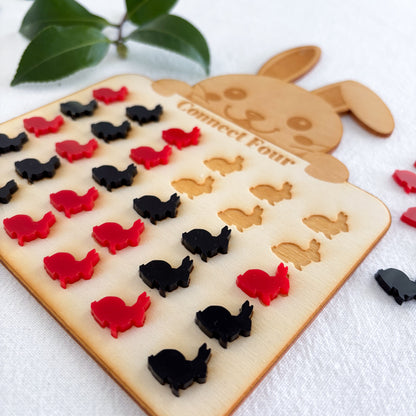 Wooden Connect 4 Game – Easter Gift