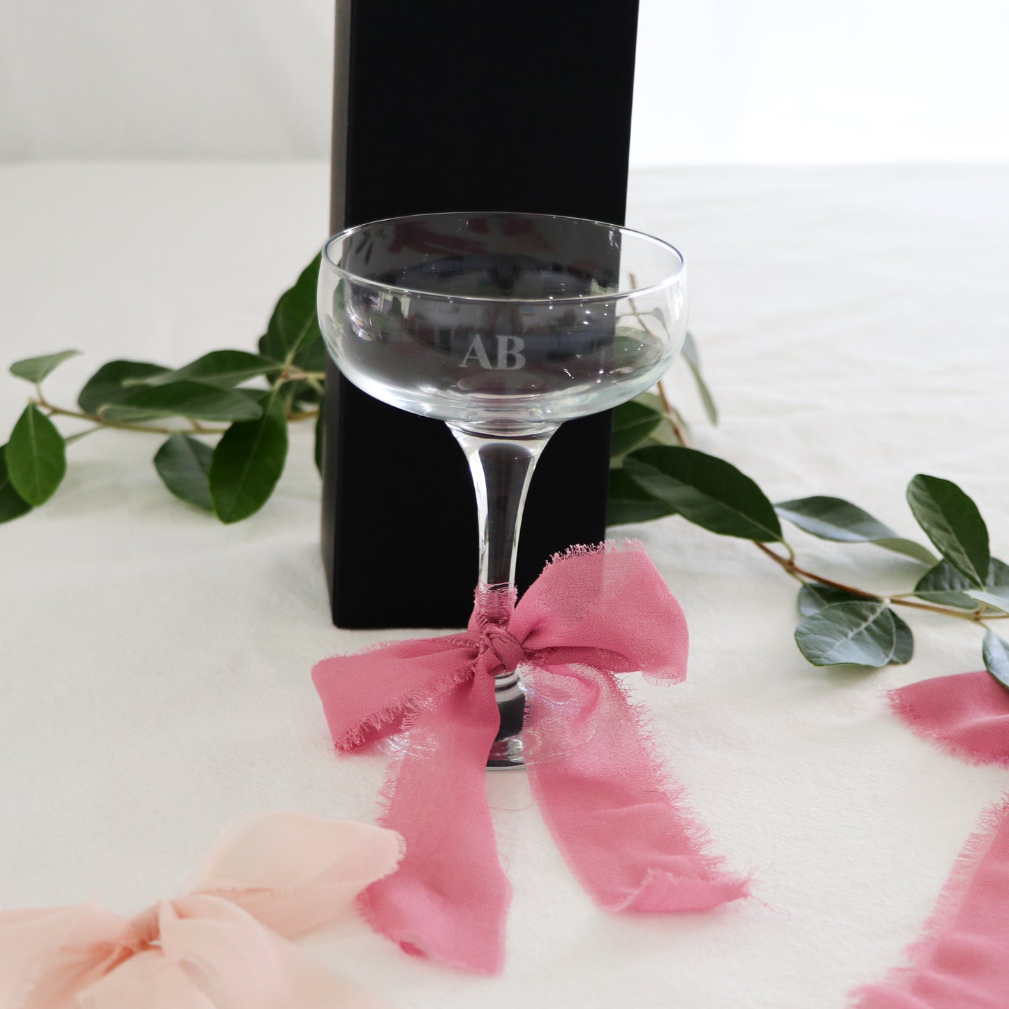 Engraved Champagne Cocktail Glass - Hens Gift - Birthday Gift - Initials