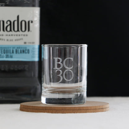 Engraved Birthday Shot Glass