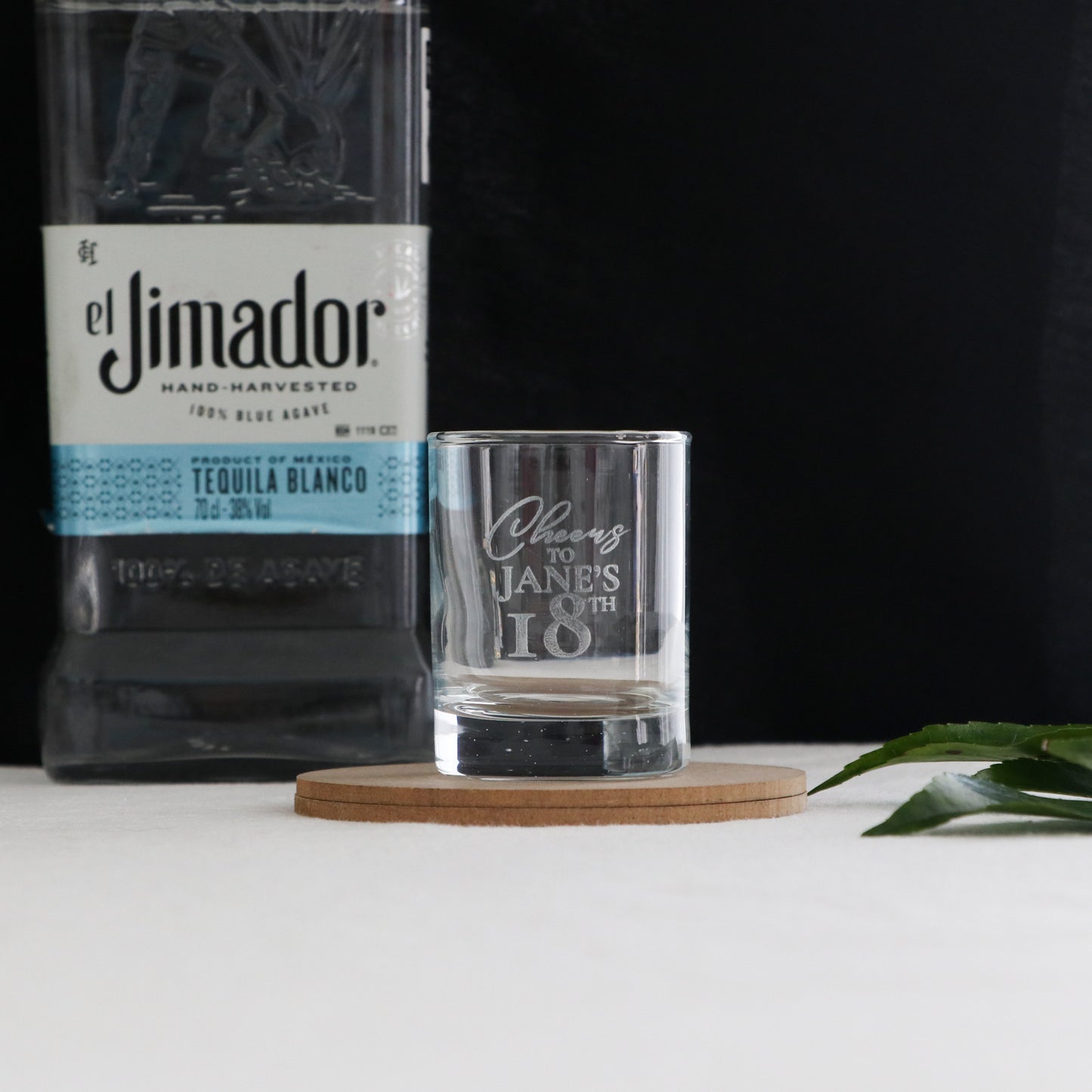 Engraved Birthday Shot Glass