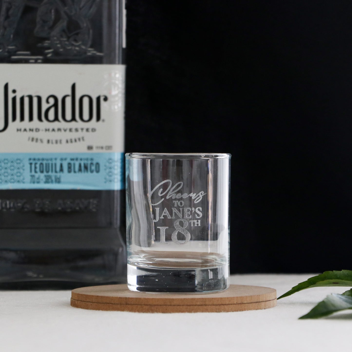 Engraved Birthday Shot Glass