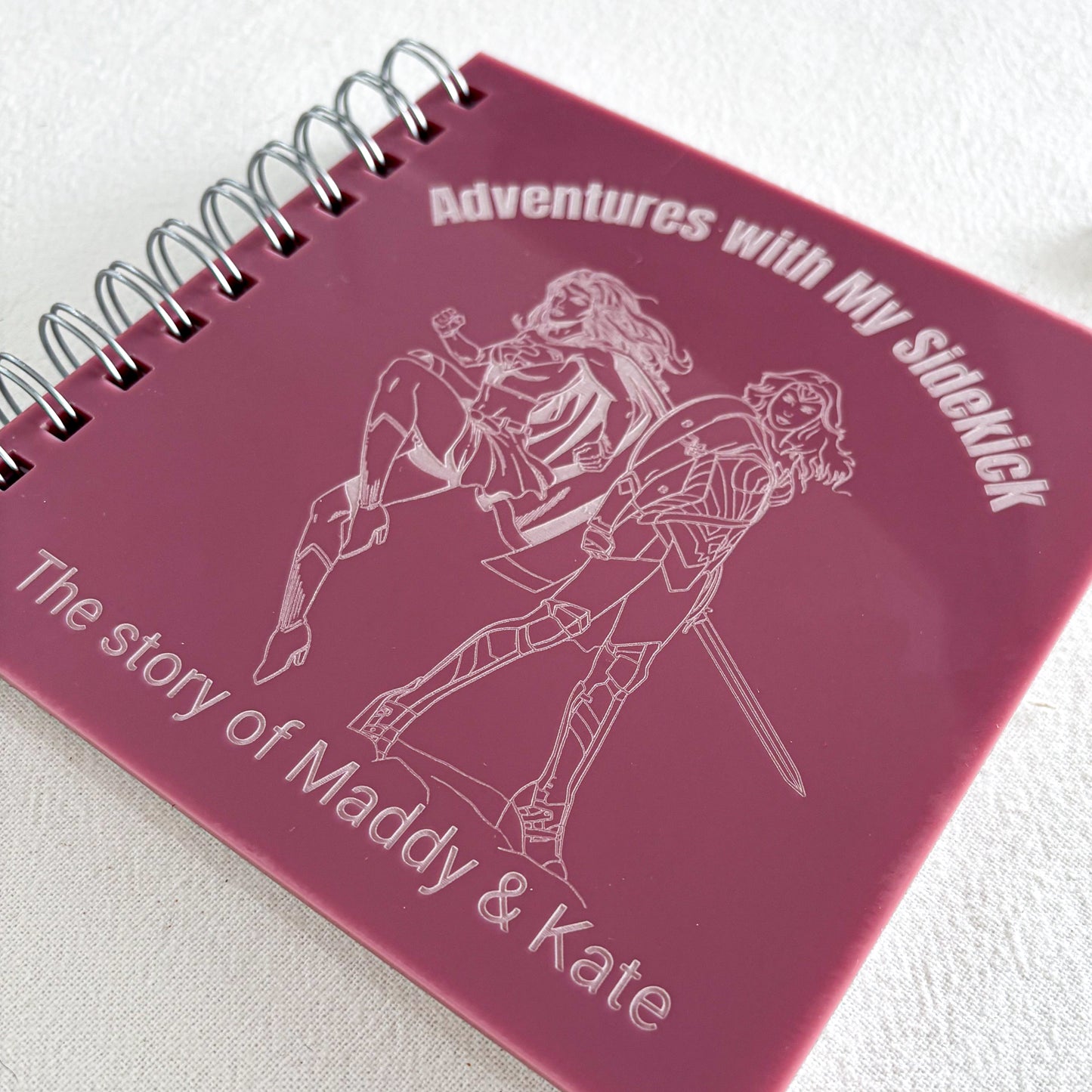 Personalised Best Friend Photo Book – "Adventures with My Sidekick" Custom Polaroid Album