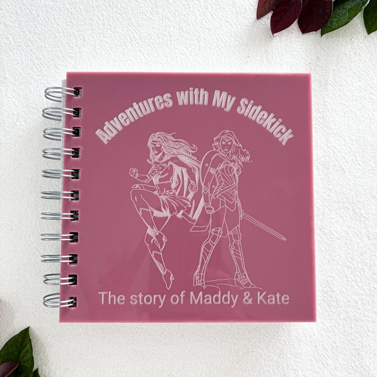 Personalised Best Friend Photo Book – "Adventures with My Sidekick" Custom Polaroid Album