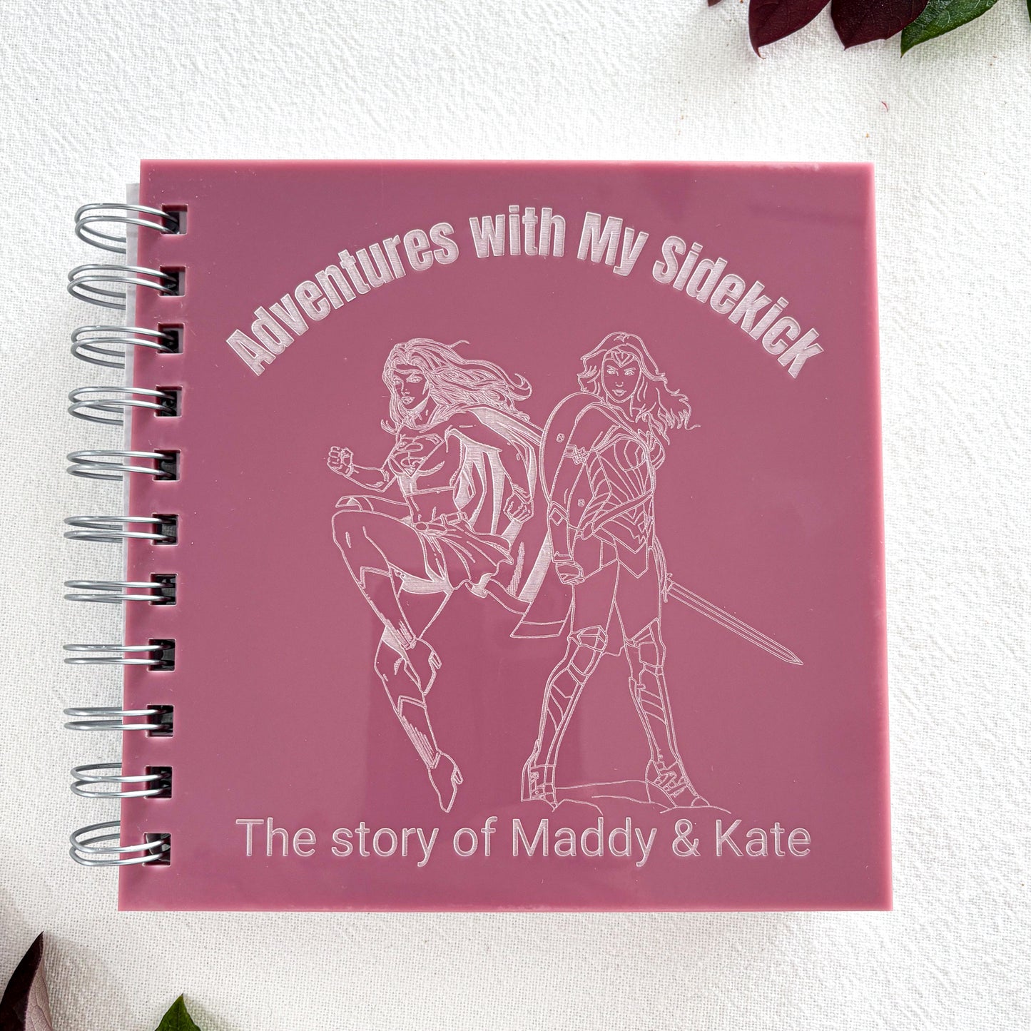 Personalised Best Friend Photo Book – "Adventures with My Sidekick" Custom Polaroid Album