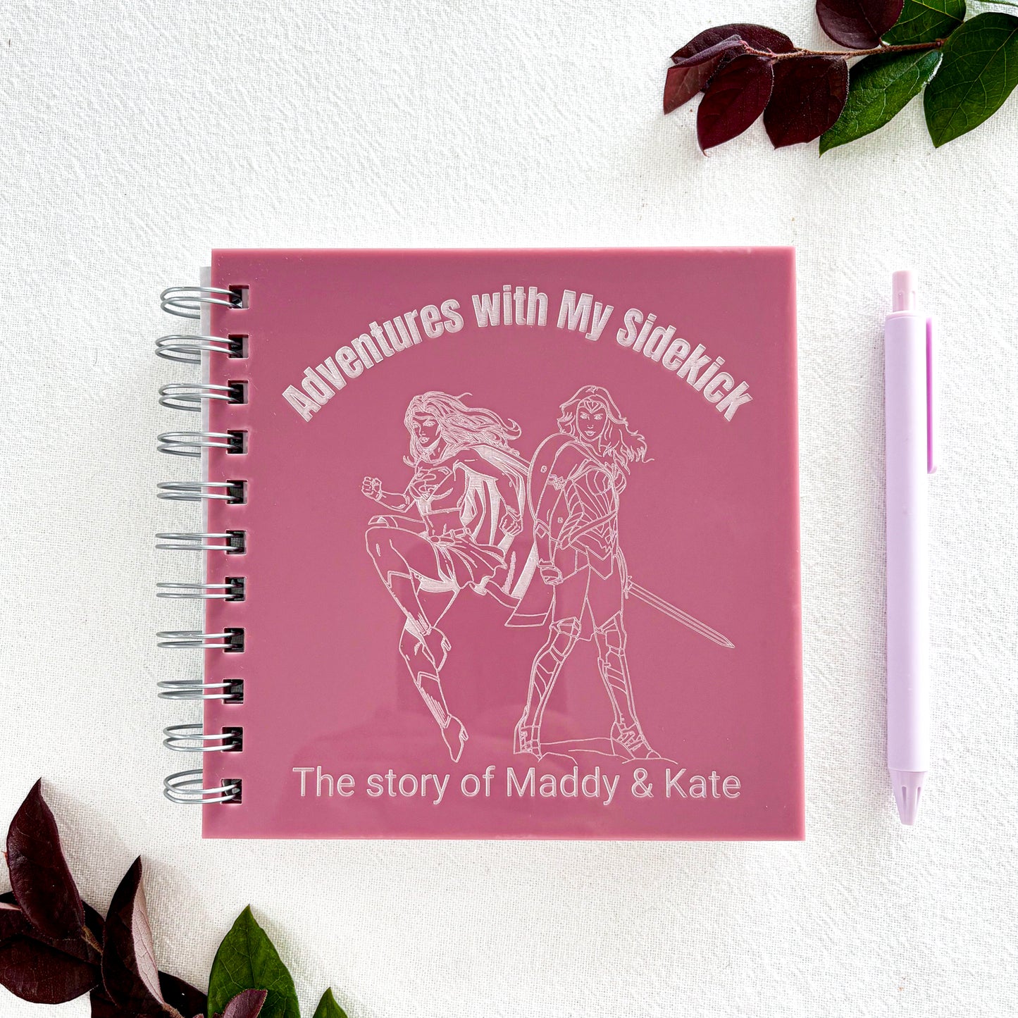 Personalised Best Friend Photo Book – "Adventures with My Sidekick" Custom Polaroid Album