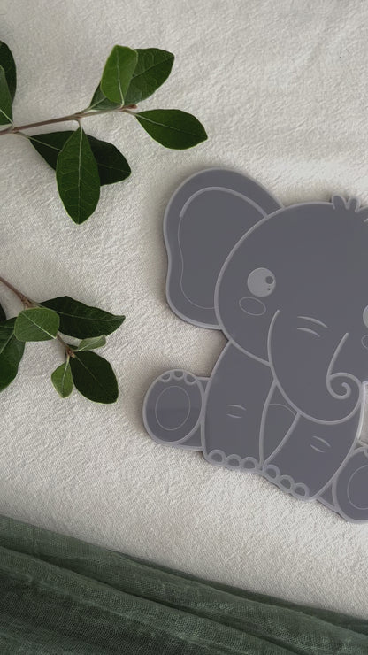 Elephant Baby Milestone Photo Sign - Photo Prop - Baby Sign